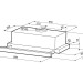 Вытяжка KRONA KAMILLA TK 600 black (1 мотор)